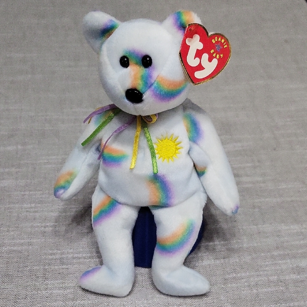 Ty‎ Beanie Babies Rainbow Bear